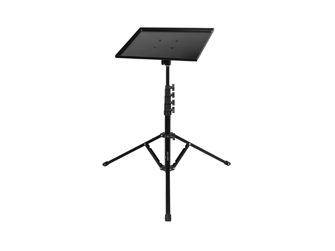 Porodo Multi-Function Stand for Projector & Laptop - Black | Qatar Porodo Multi-Function Stand for Projector & Laptop - Black | Qatar